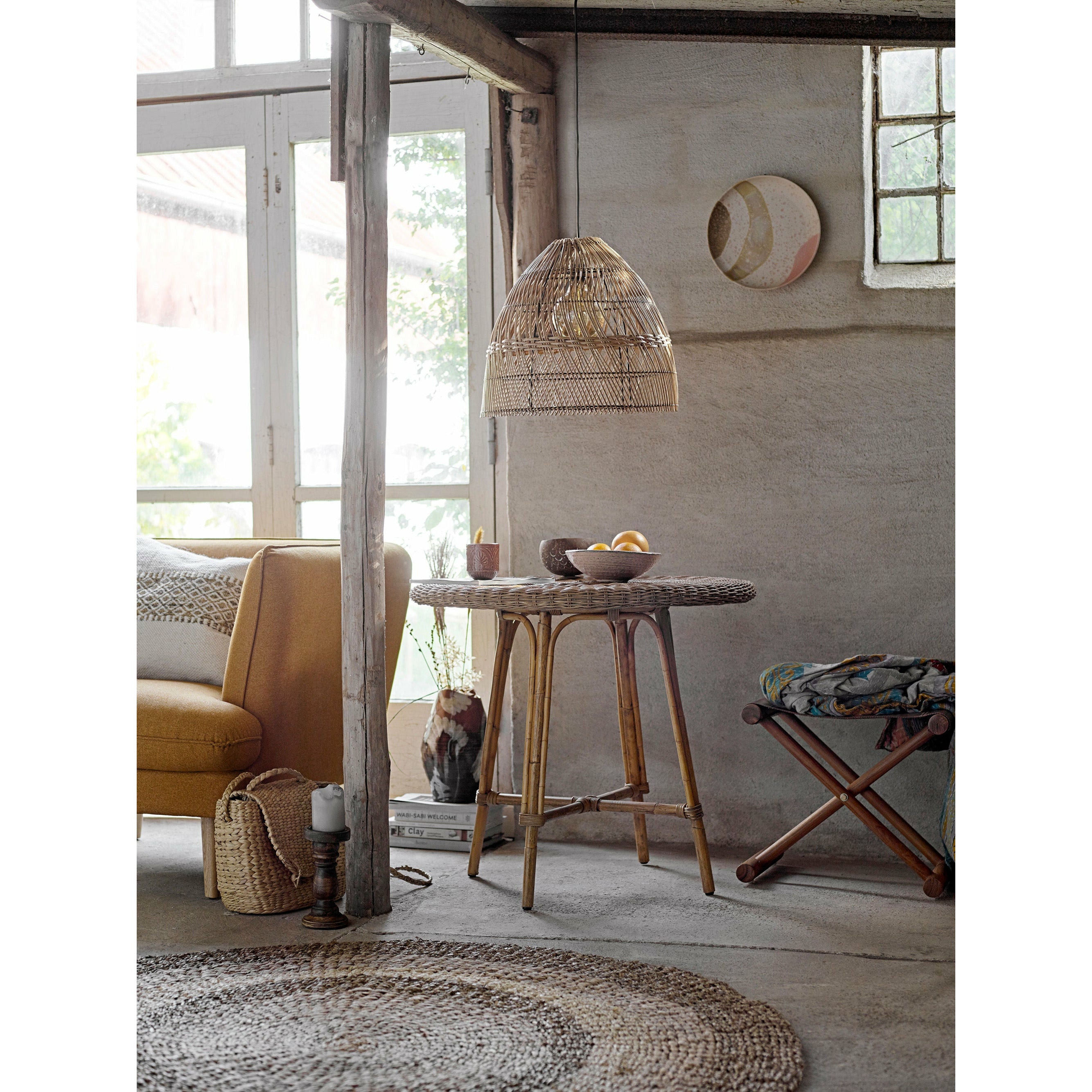 Bloomingville Malic Tæppe, Natur, Søgræs - Bloomingville - DesignGaragen.dk