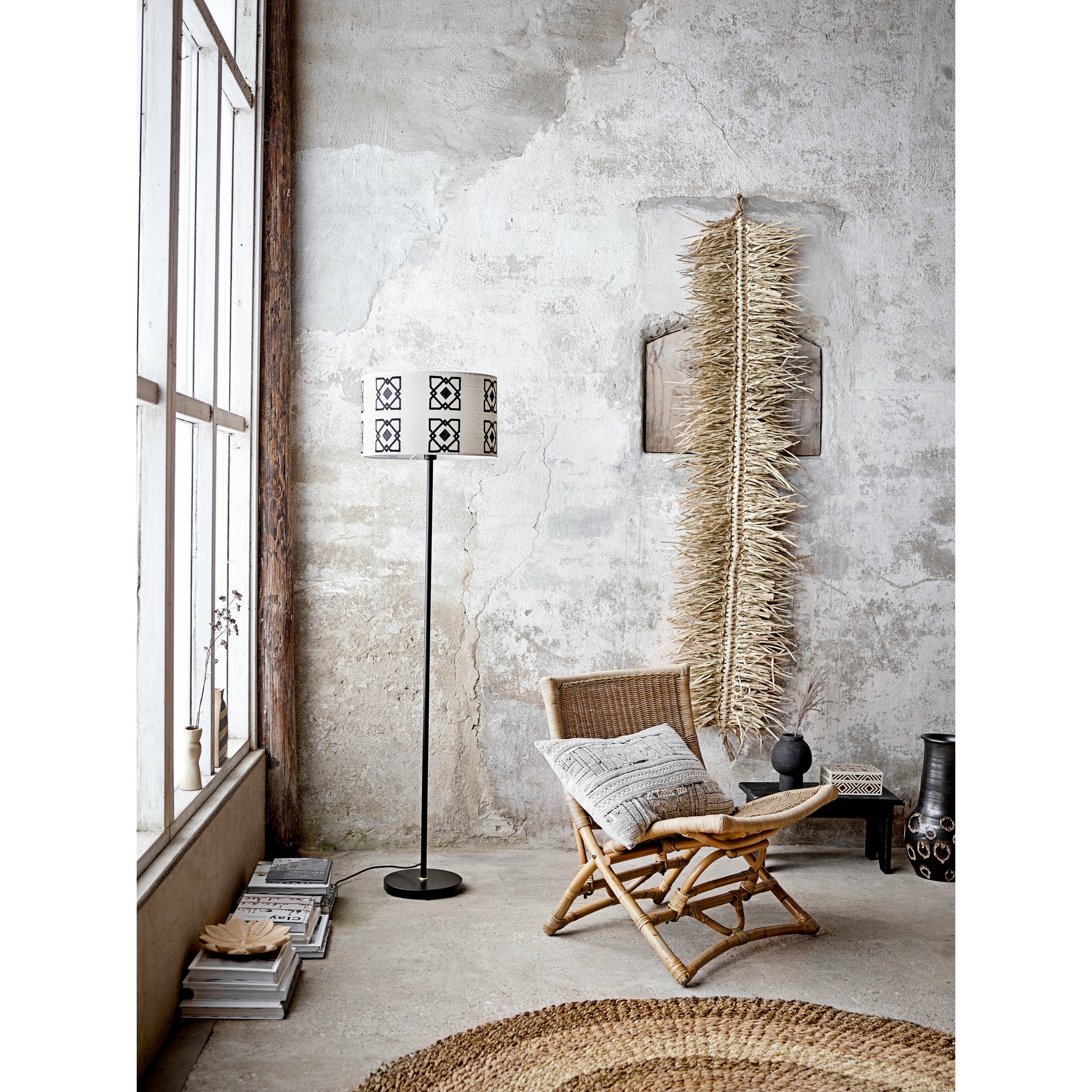 Bloomingville Malic Tæppe, Natur, Søgræs - Bloomingville - DesignGaragen.dk