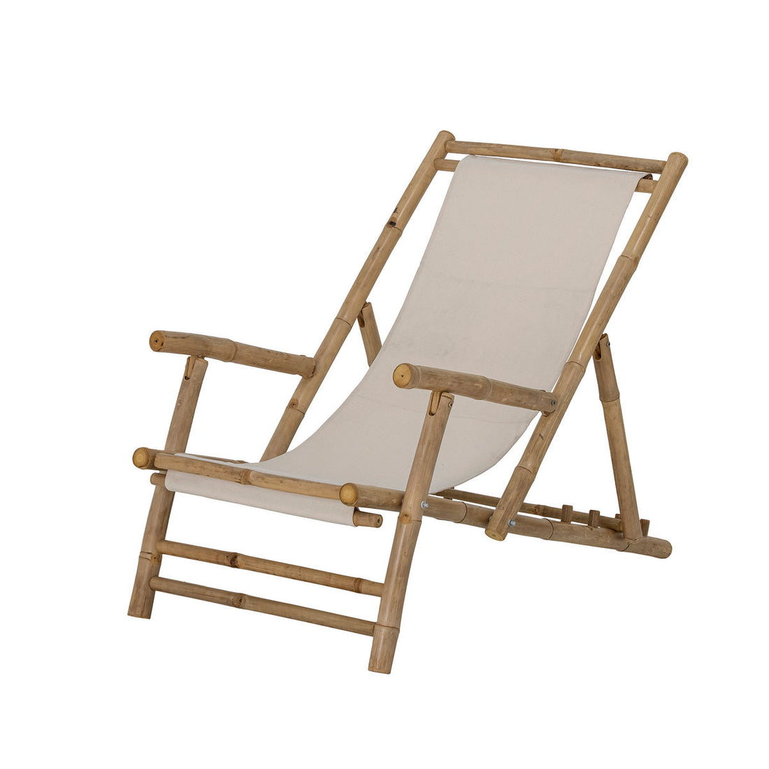 Bloomingville Corfu sun lounger, nature, bamboo