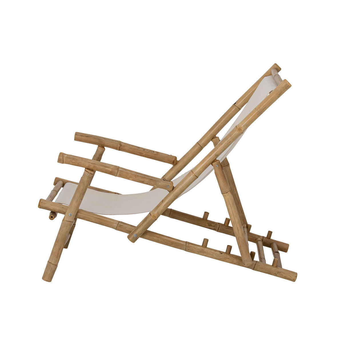 Bloomingville Corfu sun lounger, nature, bamboo