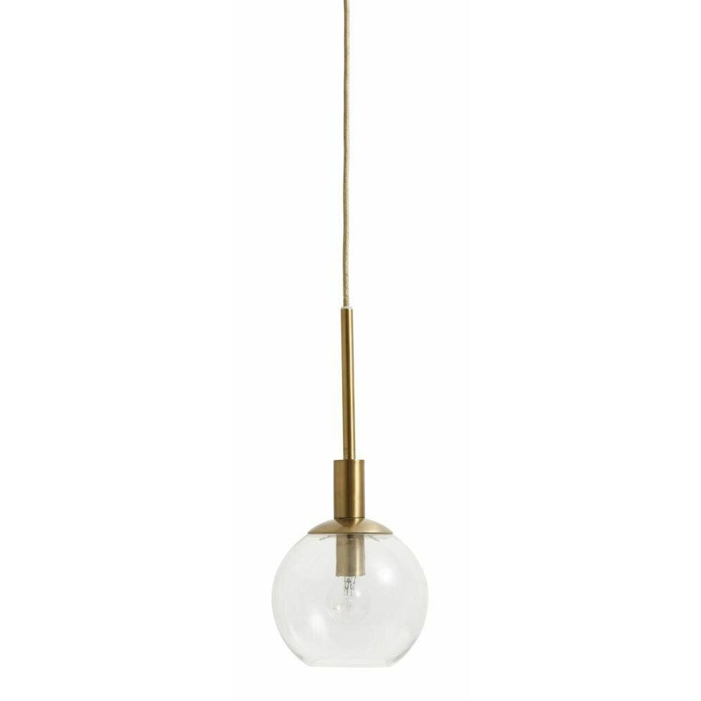 Nordal pendant in glass - Ø15 cm - Golden
