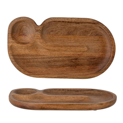 Creative Collection saben serving dish, brown, mango