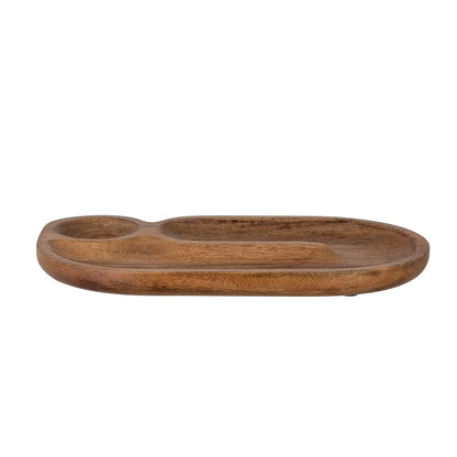 Creative Collection saben serving dish, brown, mango