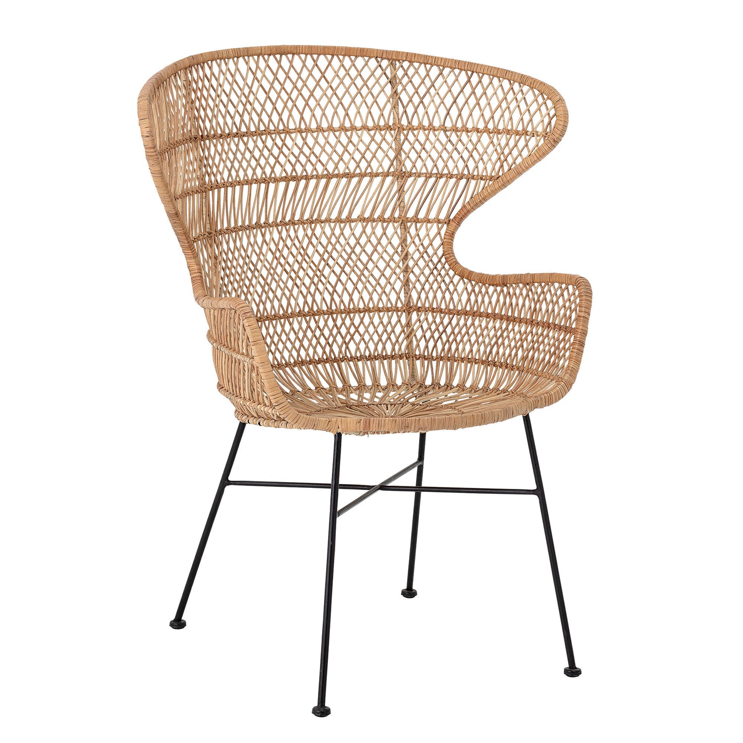 Bloomingville Bloomingville Oudon Lounge Stol, Natur, Rattan - DesignGaragen.dk.