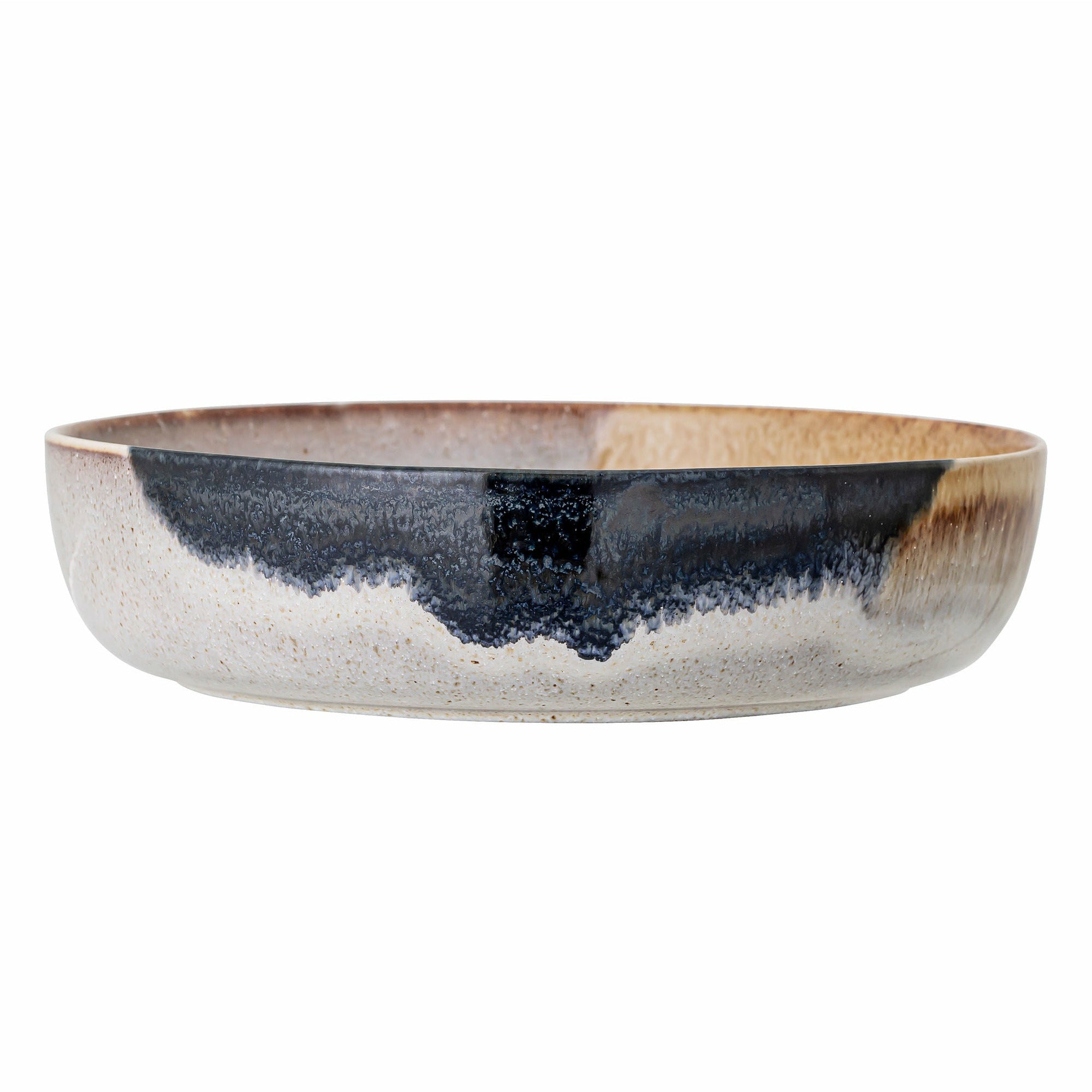 Bloomingville Jules Serving bowl, Grey, Stoneware