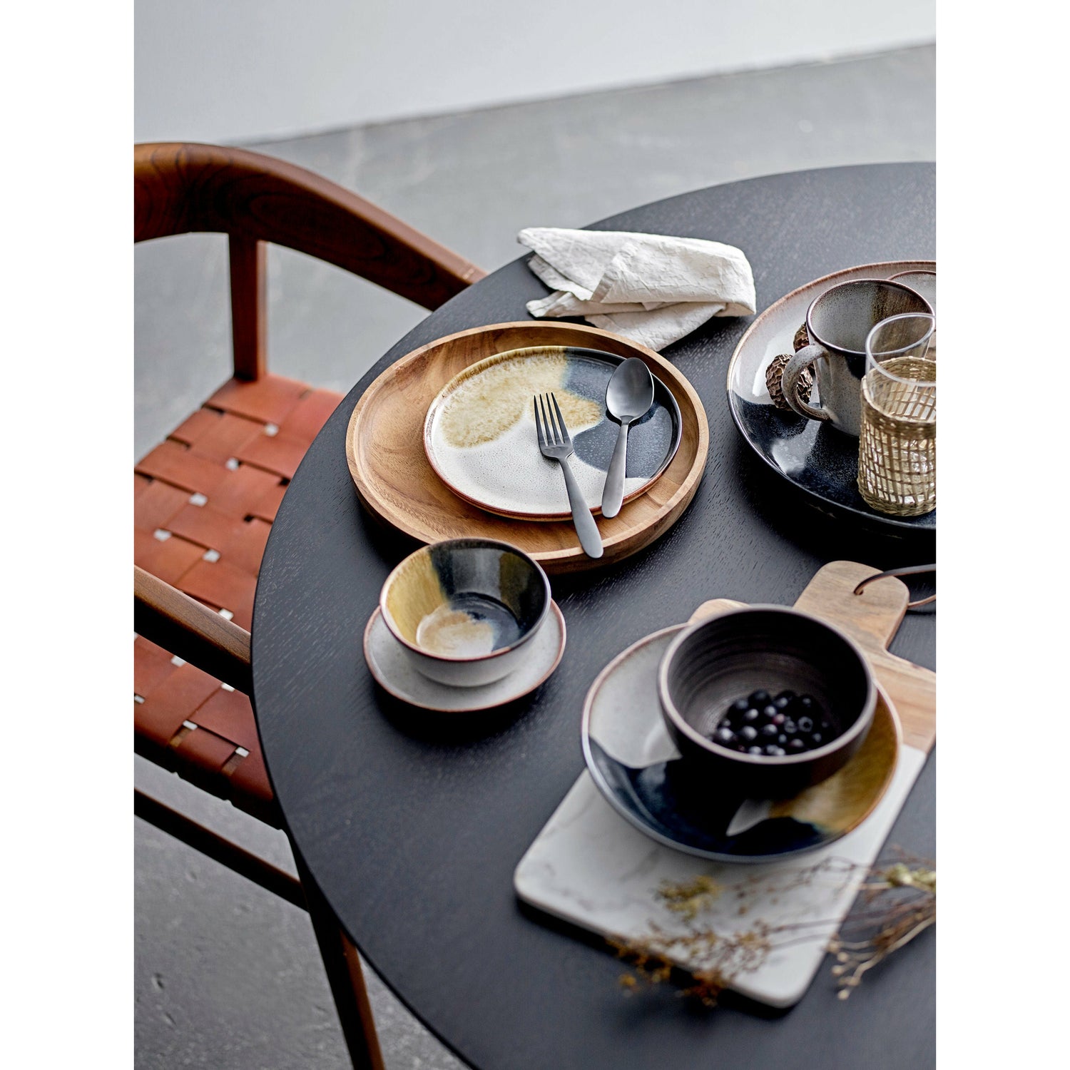 Bloomingville Jules Serveringsfad, Grå, Stentøj - Bloomingville - DesignGaragen.dk