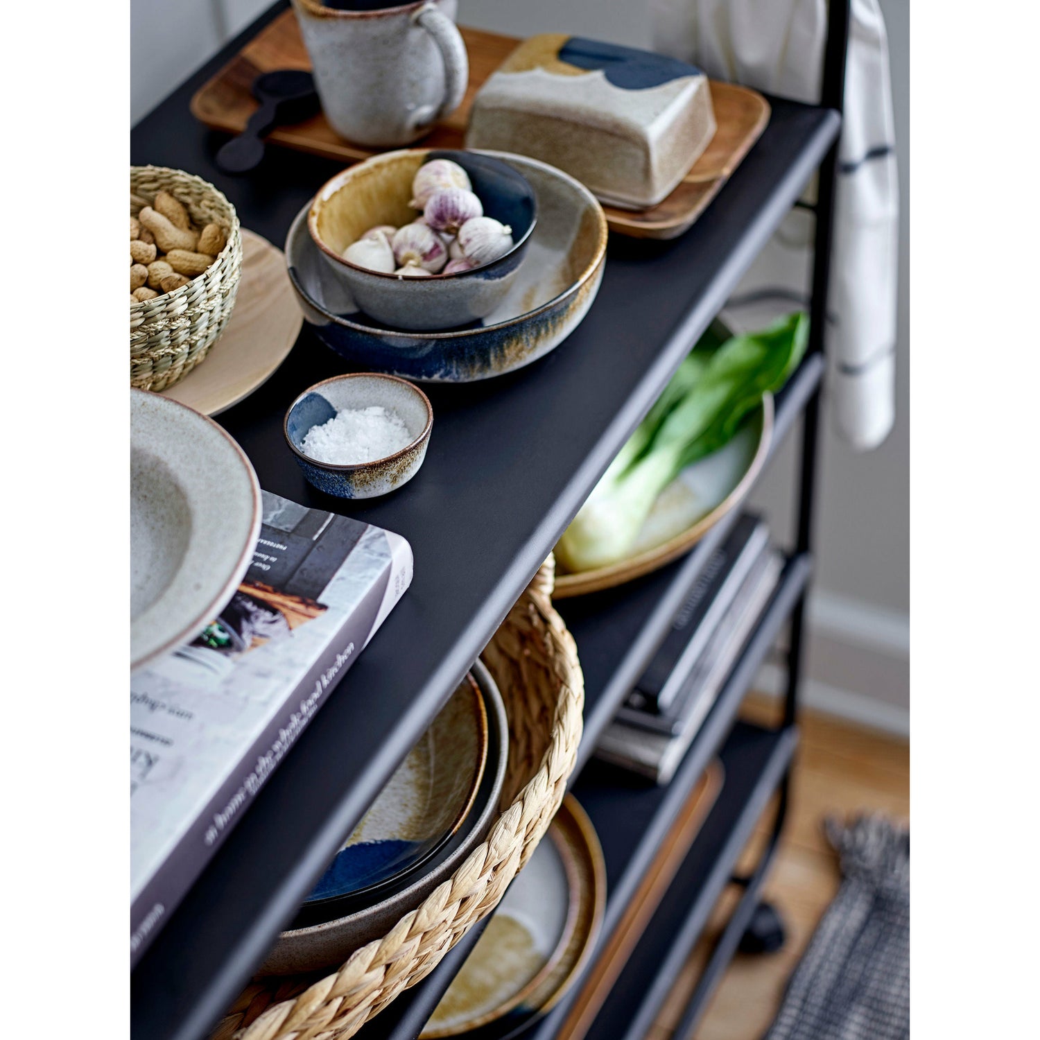Bloomingville Jules Serveringsfad, Grå, Stentøj - Bloomingville - DesignGaragen.dk