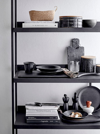 Bloomingville Okai Serving Fatter, Black, Acacie