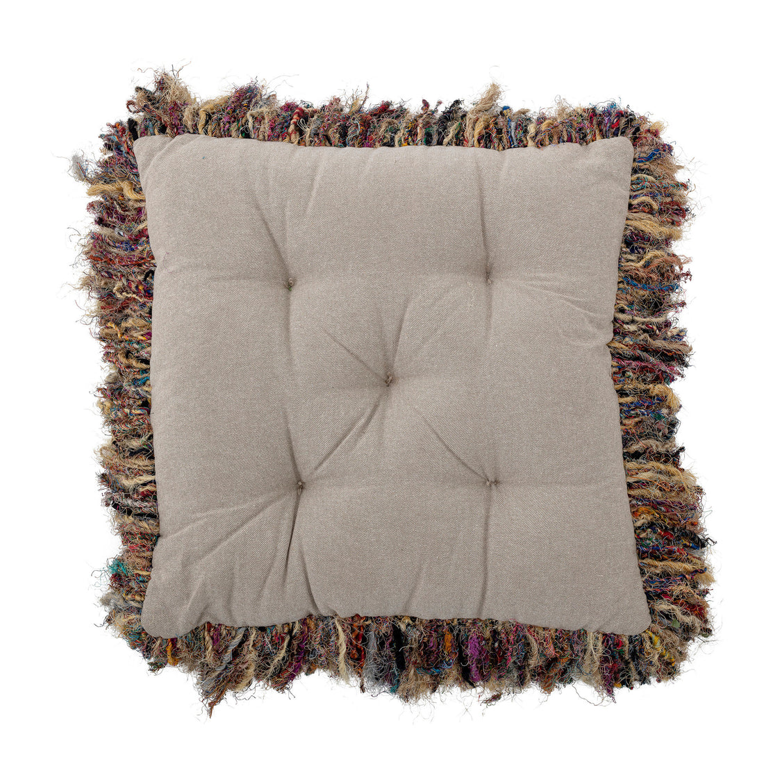 Bloomingville Darko Cushion, Nature, Cotton