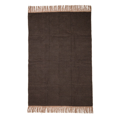 Bloomingville Hovard Carpet, Brown, Cotton