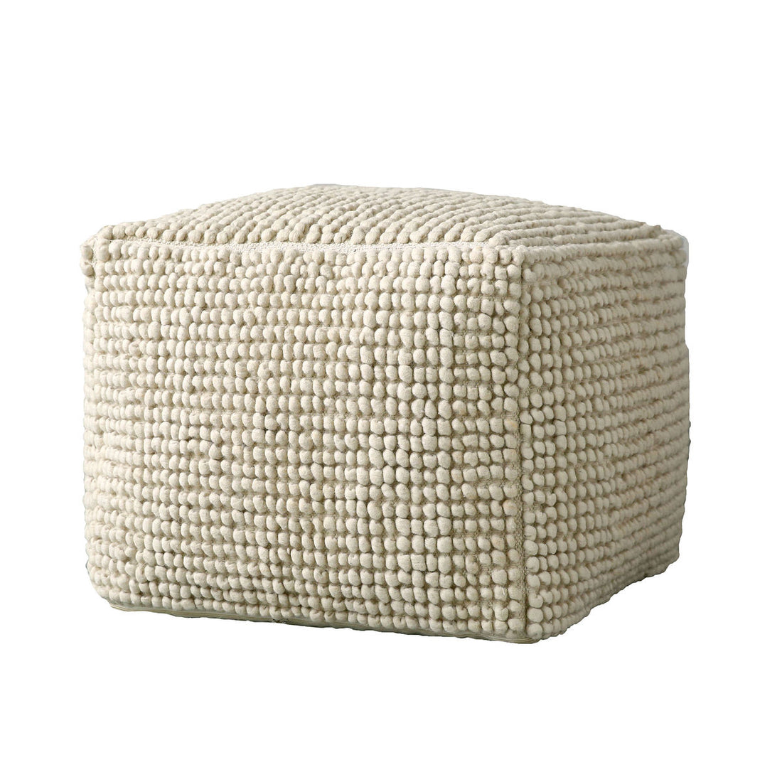 Creative Collection Suna Puf, Natur, Uld - Creative Collection - DesignGaragen.dk
