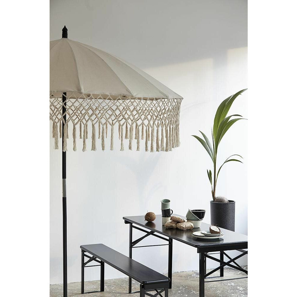Torsa parasol in cotton - H234 cm - cream