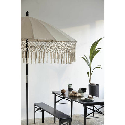 Torsa parasol in cotton - H234 cm - cream