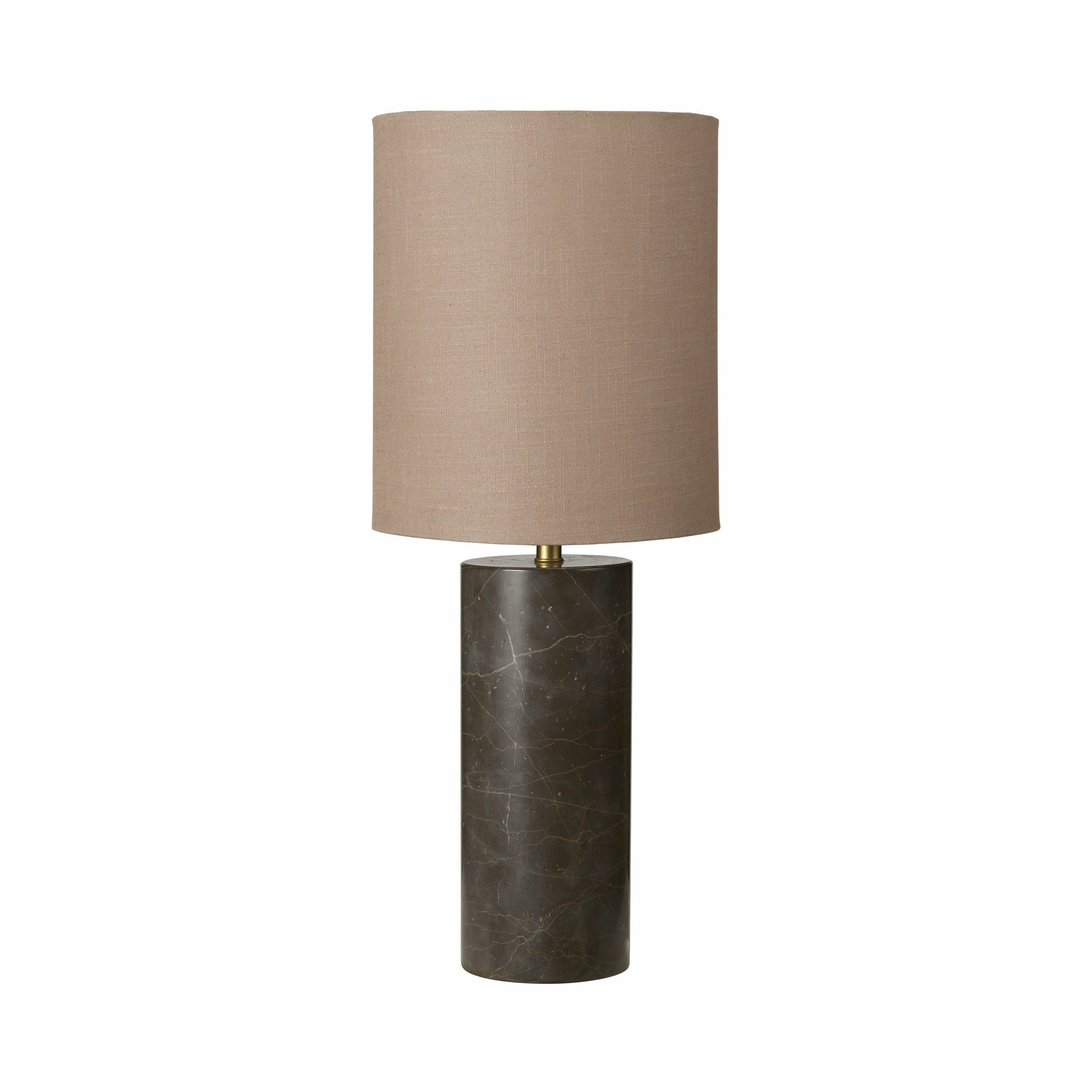 Cozy Living Ella Marble Lamp Toffee Brown w. Taupe shade - Cozy Living - DesignGaragen.dk