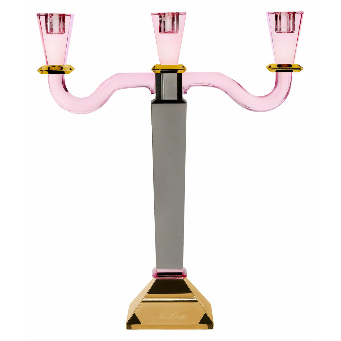 Miss Etoile ME Crystall 3-armed candlestick