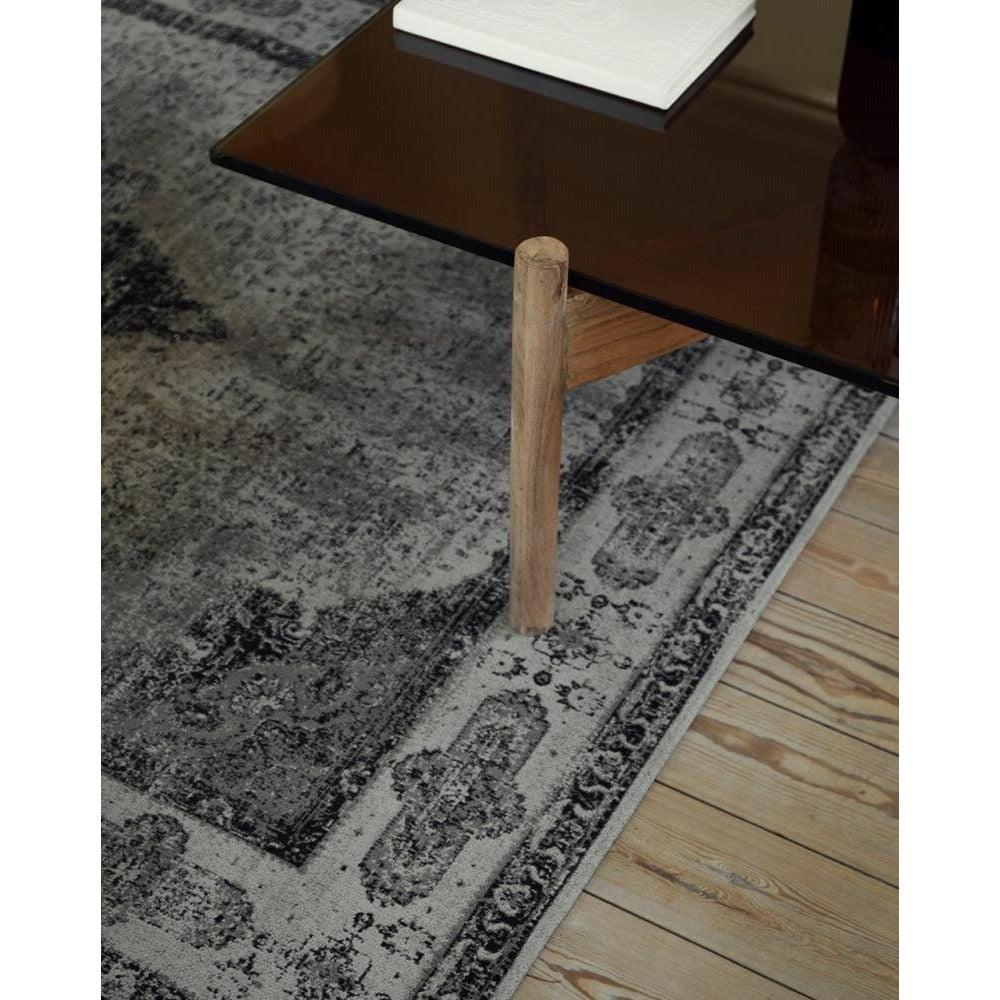 Nordal VENUS woven cotton carpet - 160x240 - grey