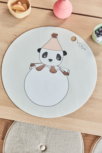OYOY MINI PANDA POMPOM TABLE