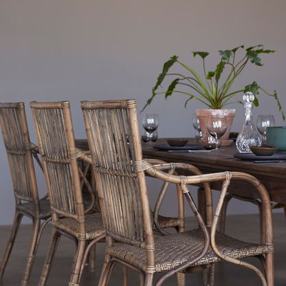 Wickerworks Duke Wicker Chair (set of 2)