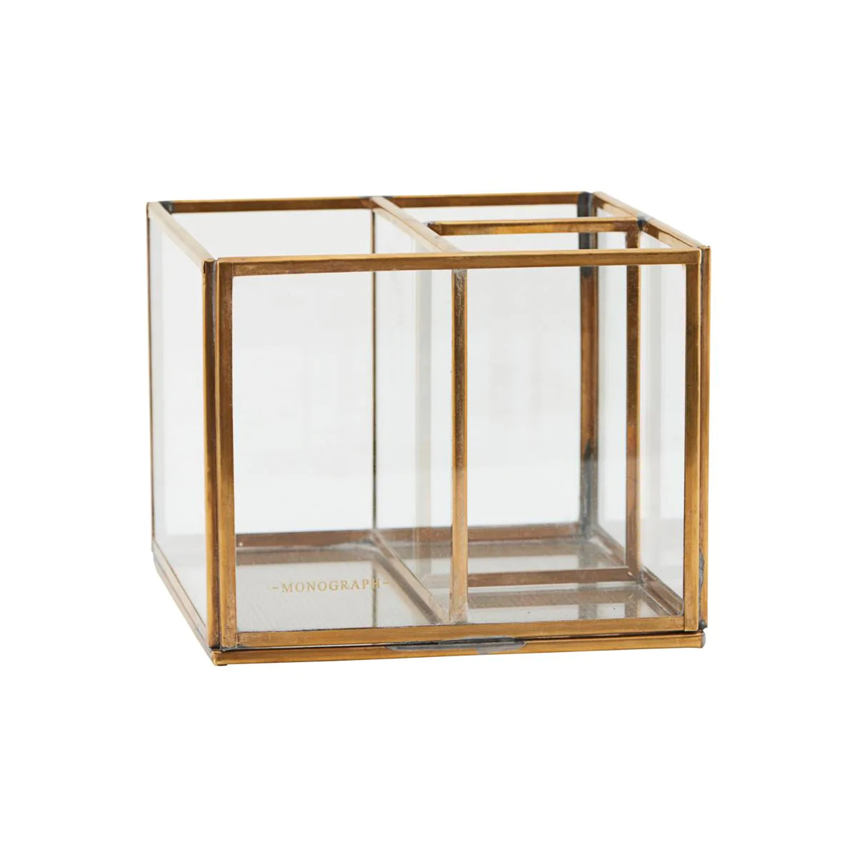 Monograph - Storage Brass 13x13x10 cm