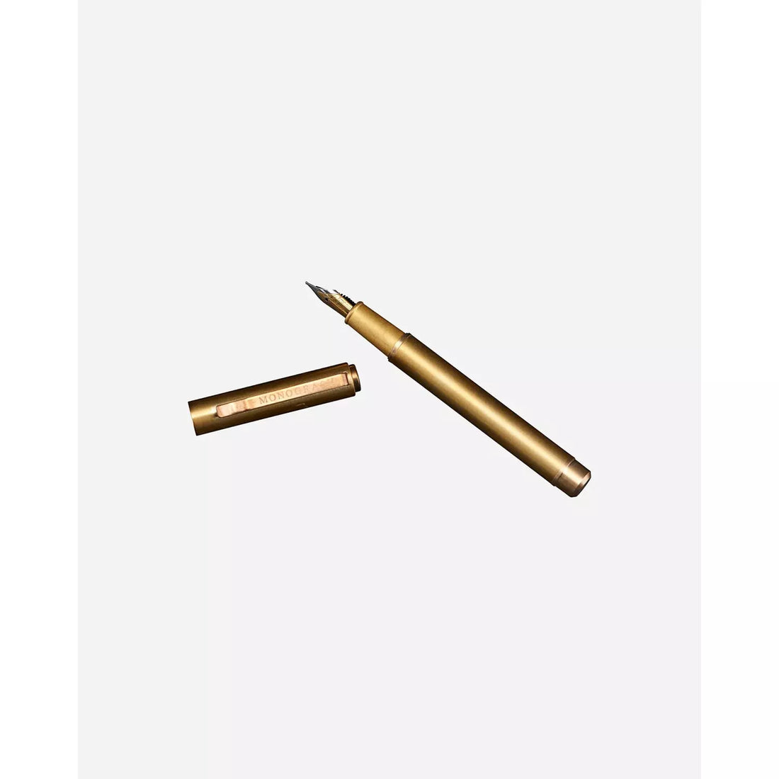 Monograph - Pen m. sort blæk, Fountain, Messing - Monograph - DesignGaragen.dk