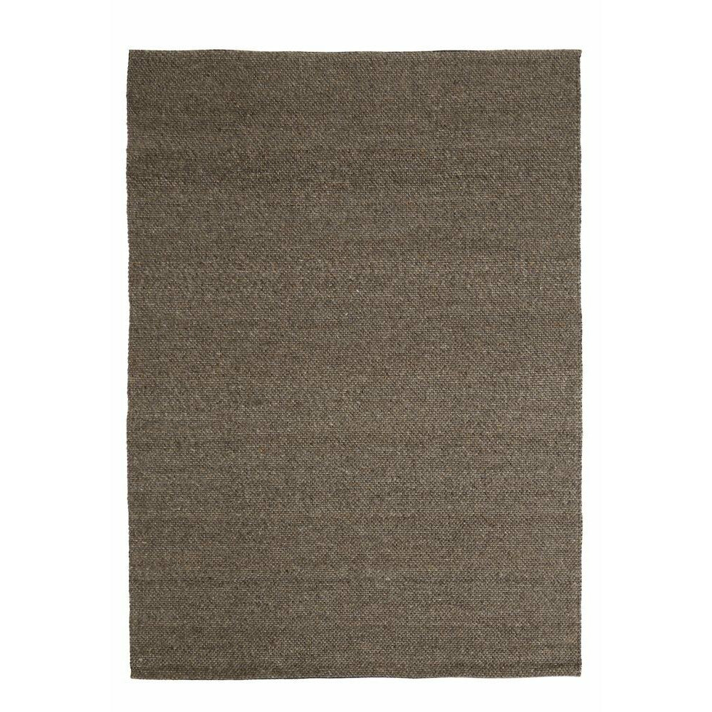 Nordal FIA handwoven wool rug - 200x290 cm - grey/brown