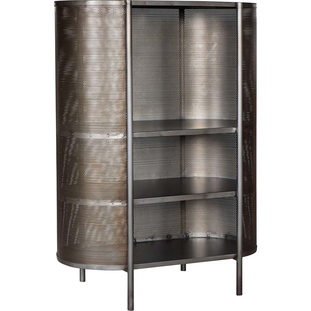 Trademark Living Stuart Iron Shelf with 3 Shelves