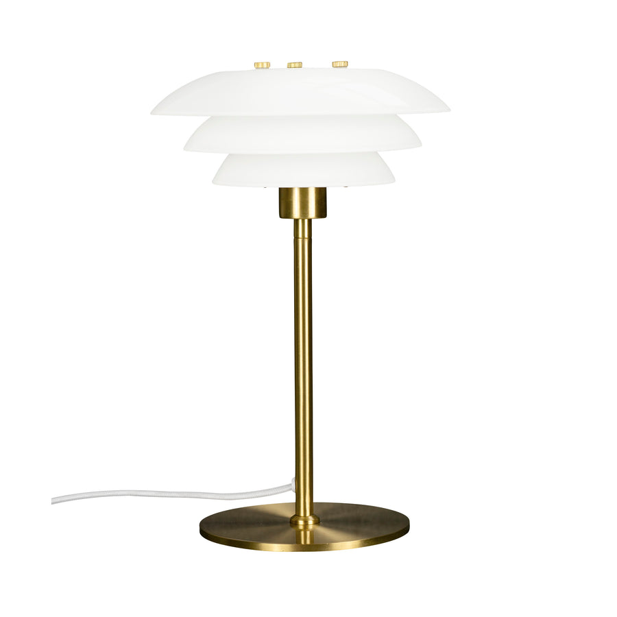 Dyberg Larsen DL20 bordlampe messing - Ø20xH30cm - DesignGaragen.dk.