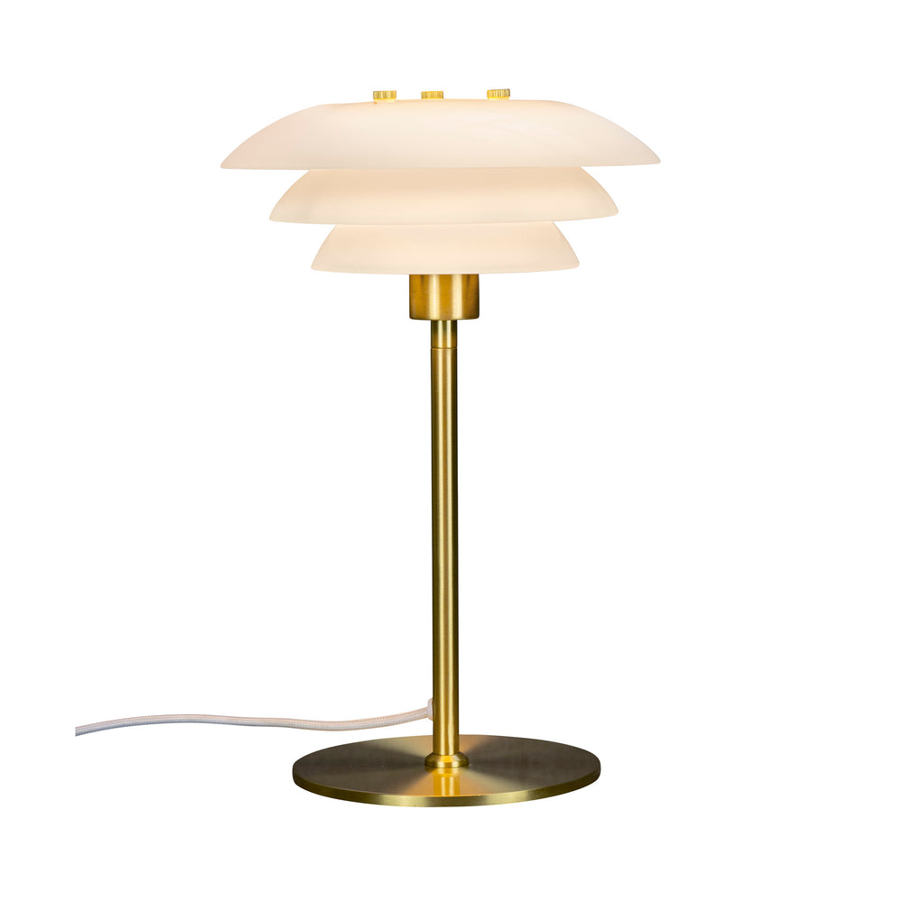 Dyberg Larsen DL20 bordlampe messing - Ø20xH30cm - DesignGaragen.dk.