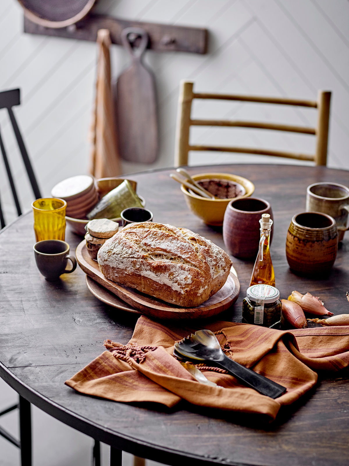 Creative Collection saben serving dish, brown, mango