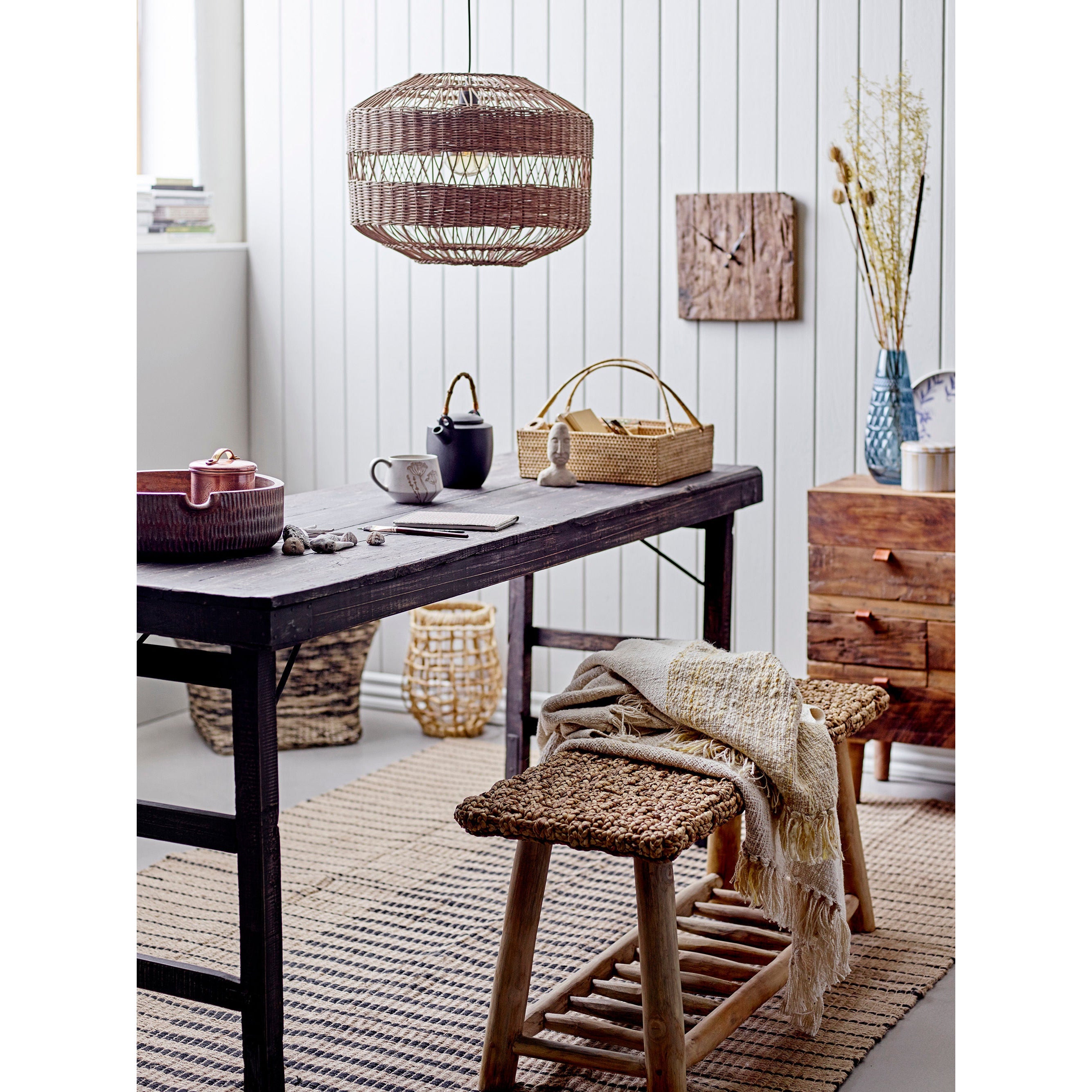 Creative Collection Giuliana Plaid, Natur, Bomuld - Creative Collection - DesignGaragen.dk