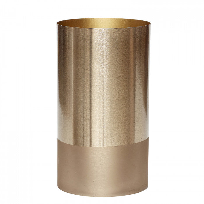 Hubsch - Vase M/brass Ø13xH23cm