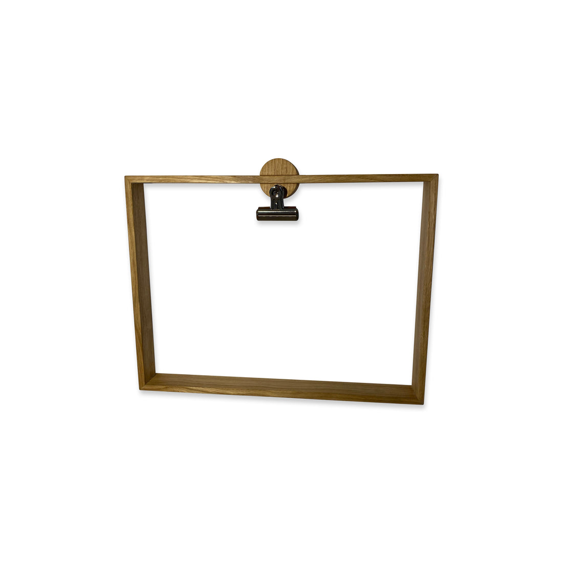 Langbo A4 Frame - Smoked Oiled Oak / Brass