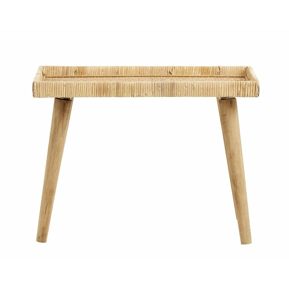 Nordal RIVA table in rattan - 60x29 cm - natural