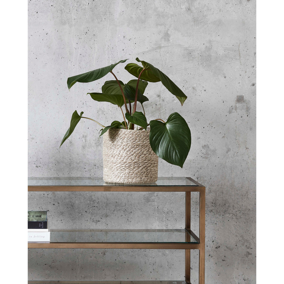 Nordal - Urtepotte i jute - natur - Nordal - DesignGaragen.dk