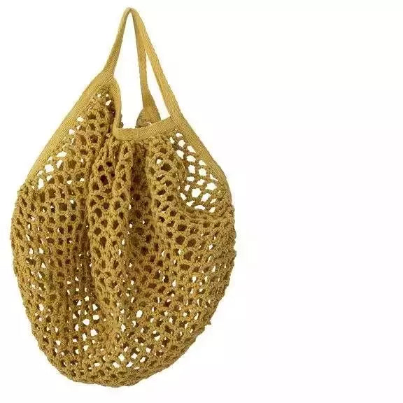 Bloomingville Mini Hugi Bag, Yellow - Cotton