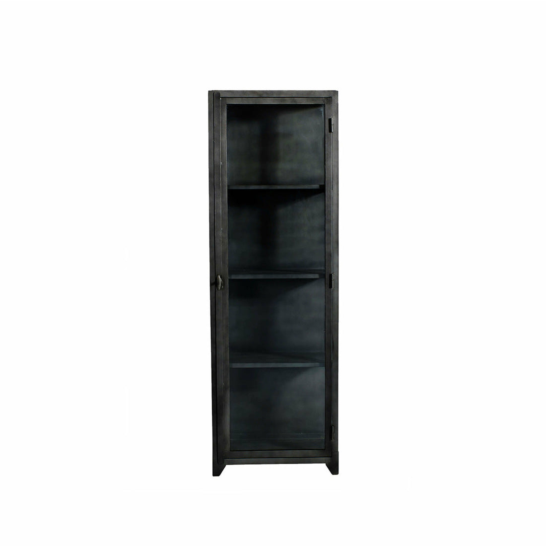 MUUBS - Glasskab - 1 dør New York - Sort H180xB60xD40 cm - Muubs - DesignGaragen.dk