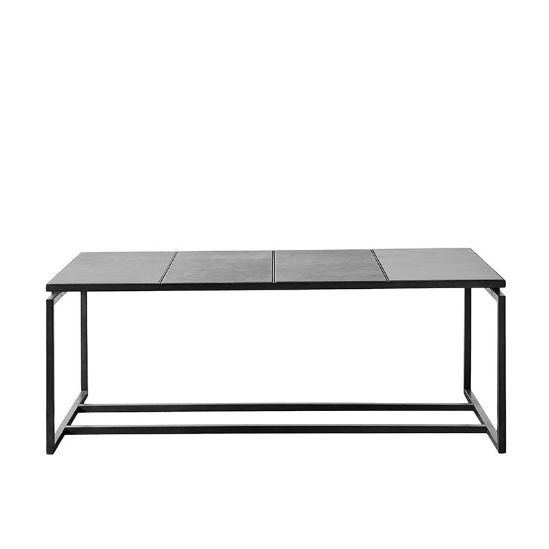 MUUBS - Coffee table Austin Long - Black - B: 120xH: 45XD: 60 cm