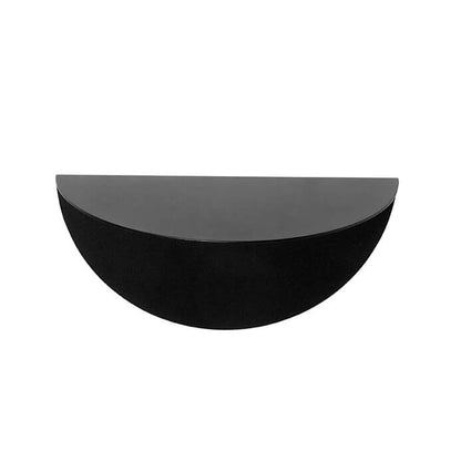 Hylde Gravity S - Sort - Jern 2 mm - W: 30 H: 15 D: 15 cm - Muubs - DesignGaragen.dk