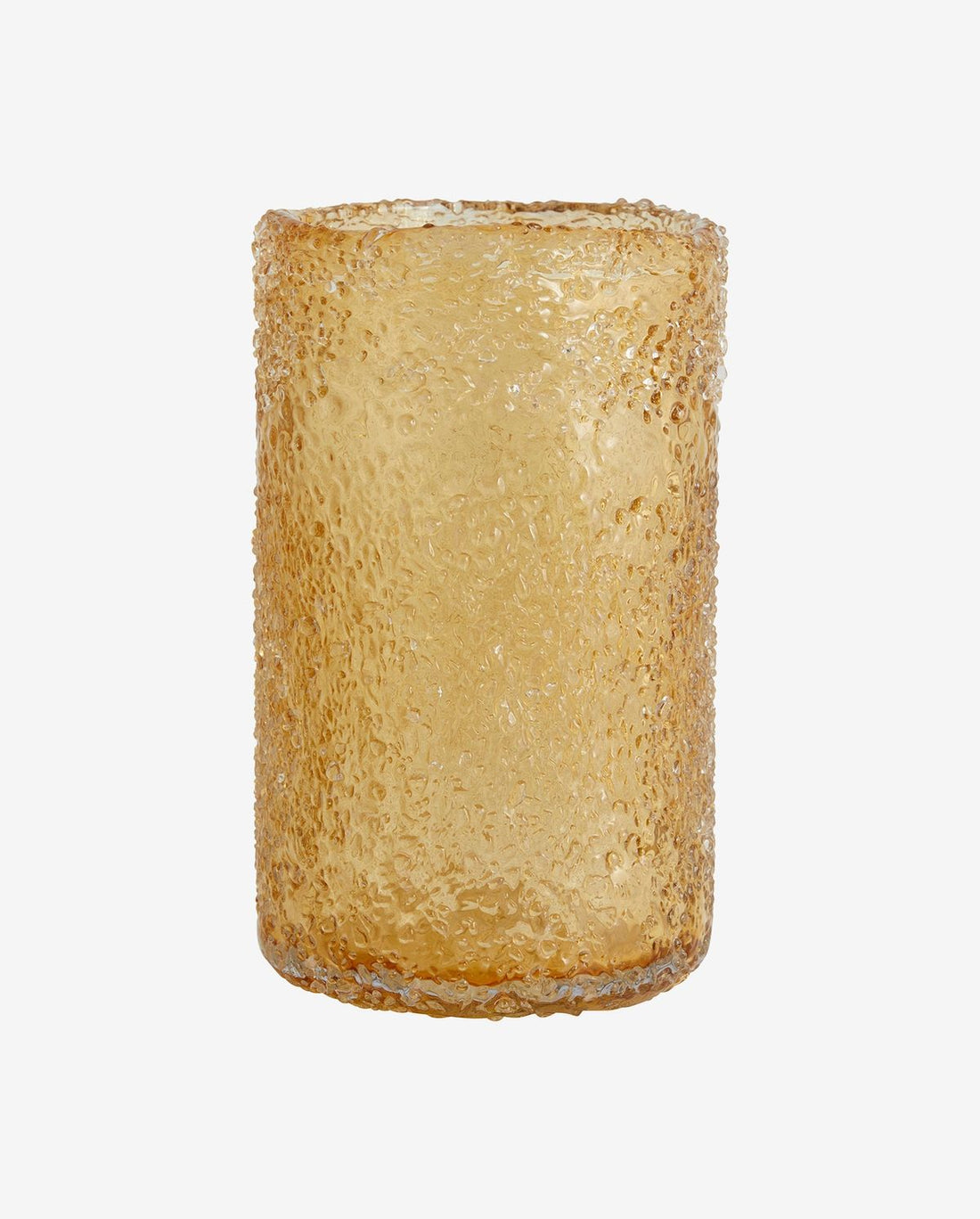 Clyde Glass Vase - H25 cm - Rav Yellow