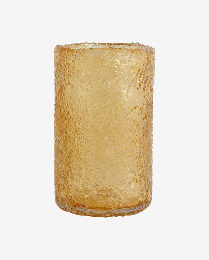 Clyde Glass Vase - H25 cm - Rav Yellow