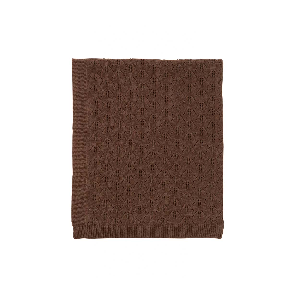 Oyoy Mini Lana Baby blanket - Brown / Melange