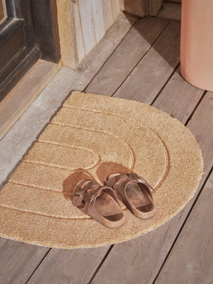 OYOY LIVING Rainbow doormat - Nature