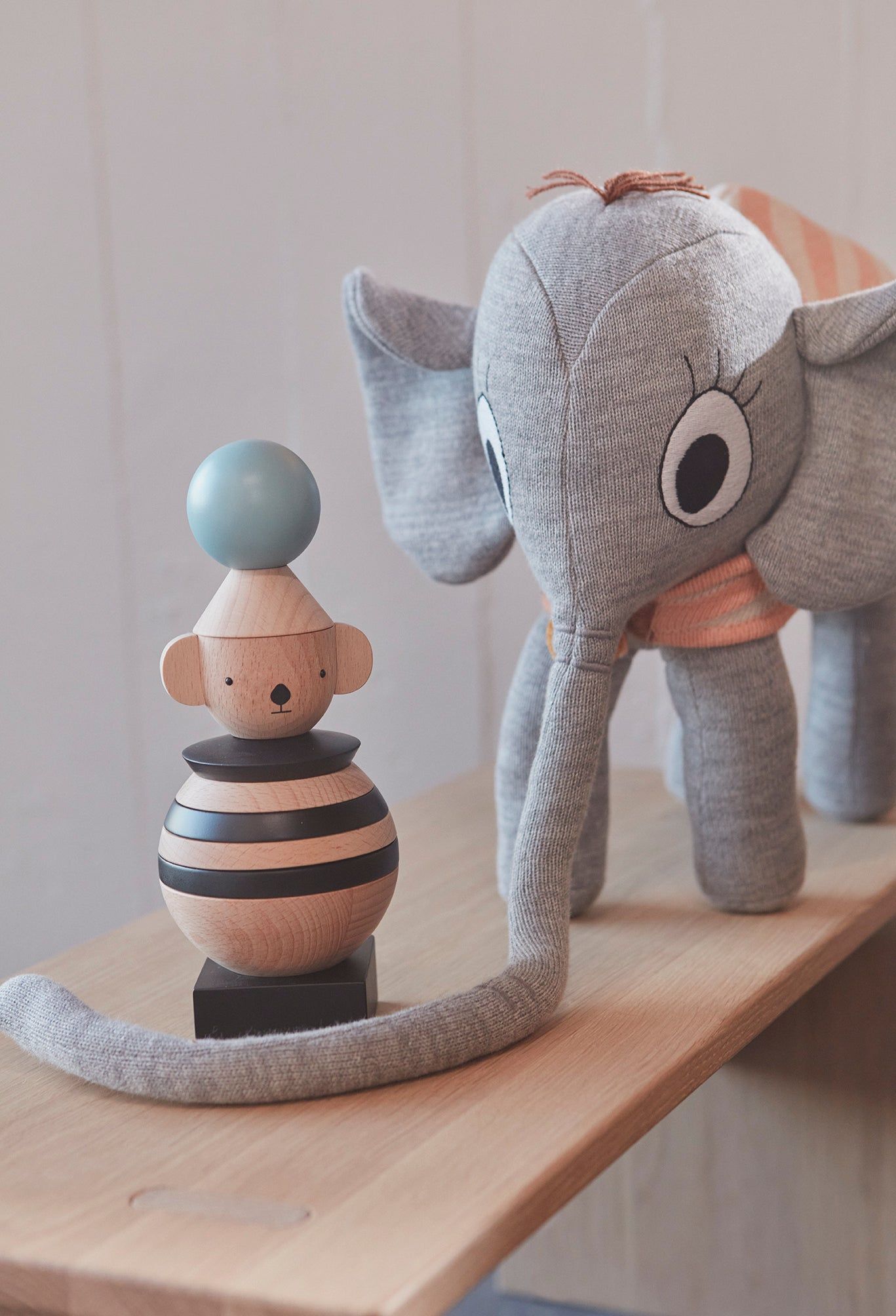Oyoy Mini Ramboline Elephant - Gray