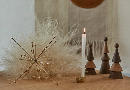 Oyoy Living Palloa Candlestick - Small - Brass