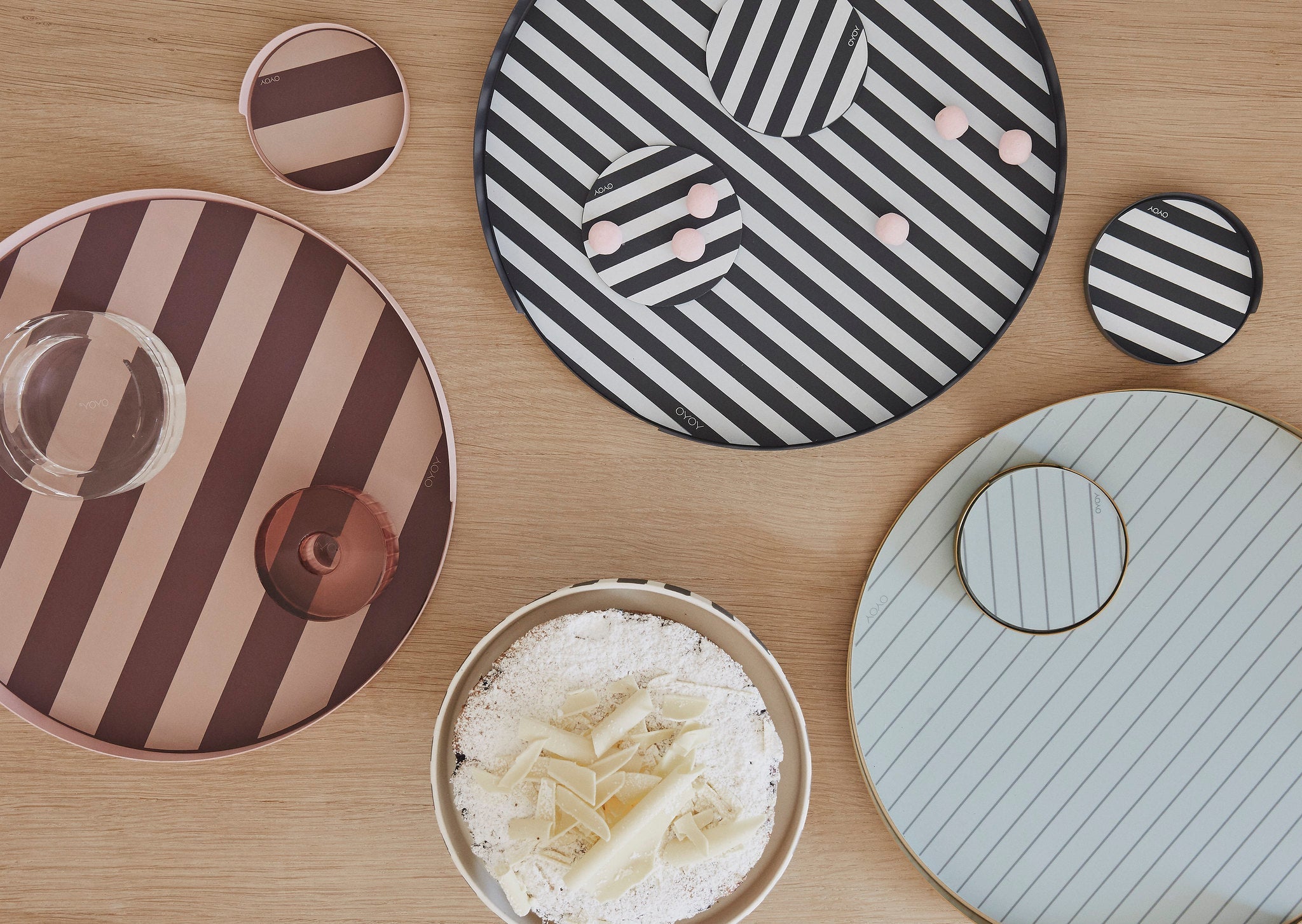 OYOY LIVING OKA GLASS BRACKS - BRESSING