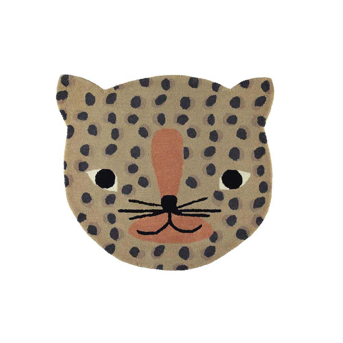 OYOY MINI Leopard Tæppe - Camel