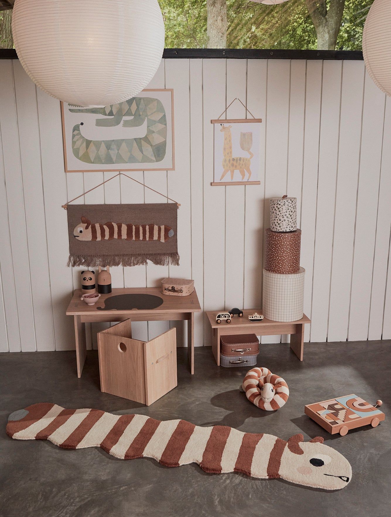 OYOY MINI TEAKER WORK HENRY ELEPEANT - BOKO