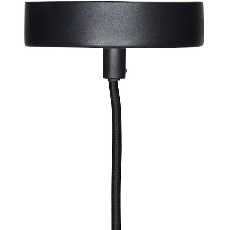 Hübsch Revolve Loftslampe Large Tekstureret/Sort - Hübsch - DesignGaragen.dk