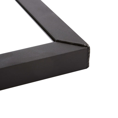 Vægspejl Washington S - Sort - Jern - W: 60 H: 120 D: 4 cm - Muubs - DesignGaragen.dk