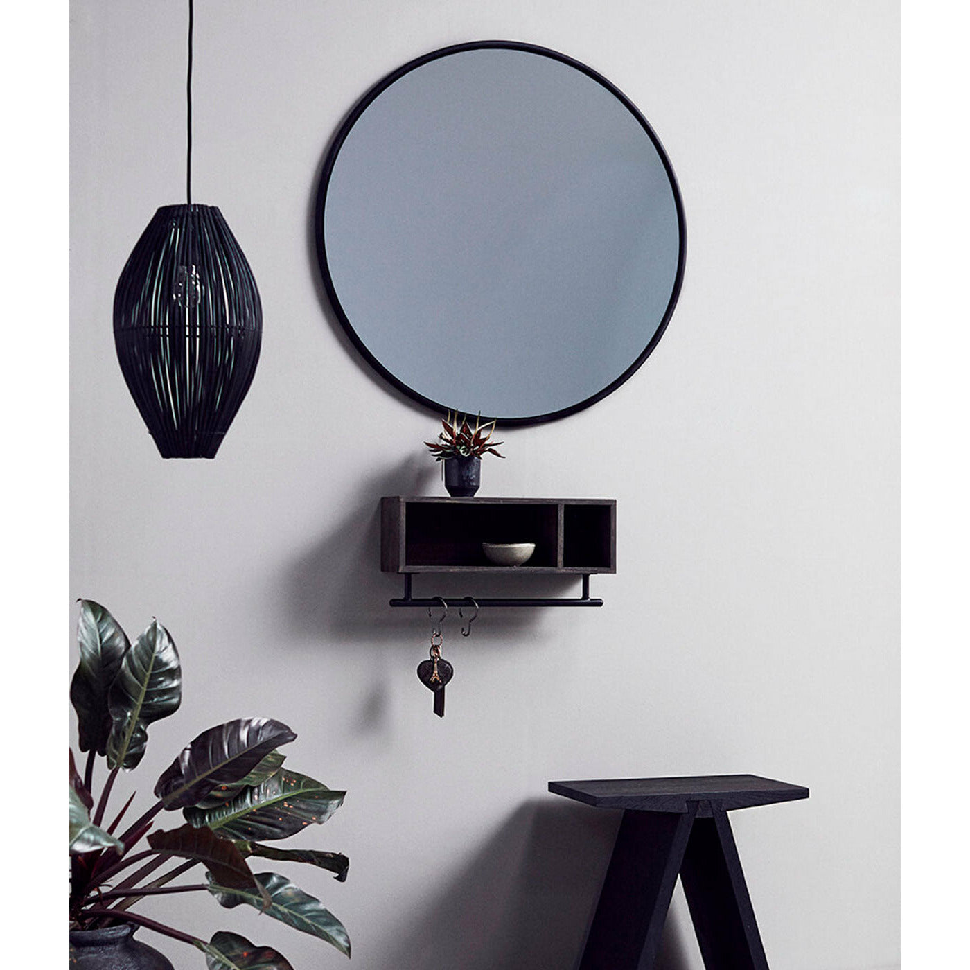 Multi Hylde Chelsea S - Mørkbejdset - Eg - H: 15 L: 45 cm - Muubs - DesignGaragen.dk